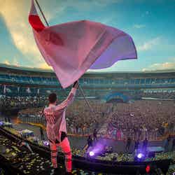 EDC JAPAN 2018／DON DIABLO FLAG PHOTO CREDIT INSOMNIAC ALIVE COVERAGE