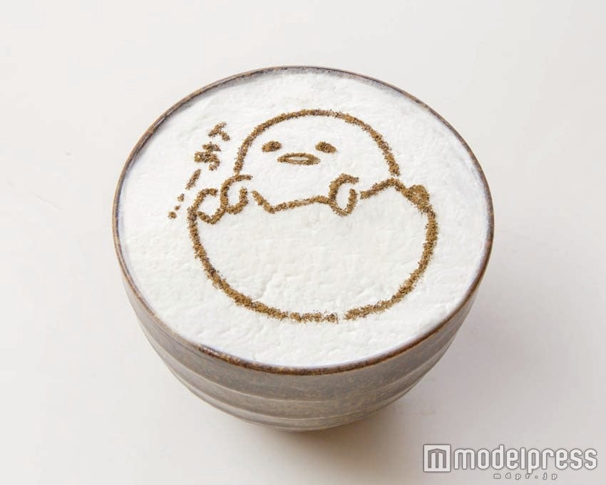 「ぐでらてアートほうじ茶らて」550円（税抜）／画像提供：クリエイト・レストランツ