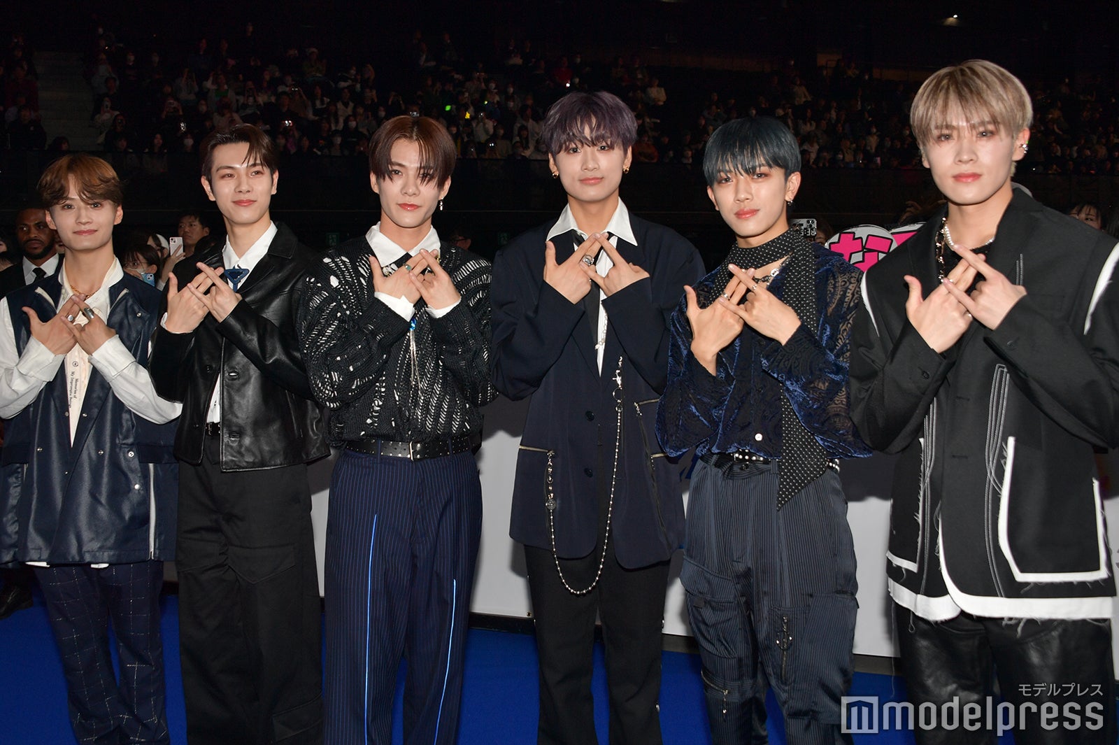 （左から）寺尾香信、福田歩汰 、谷口太一、田中笑太郎、平本健、大久保波留／DXTEEN（C）モデルプレス