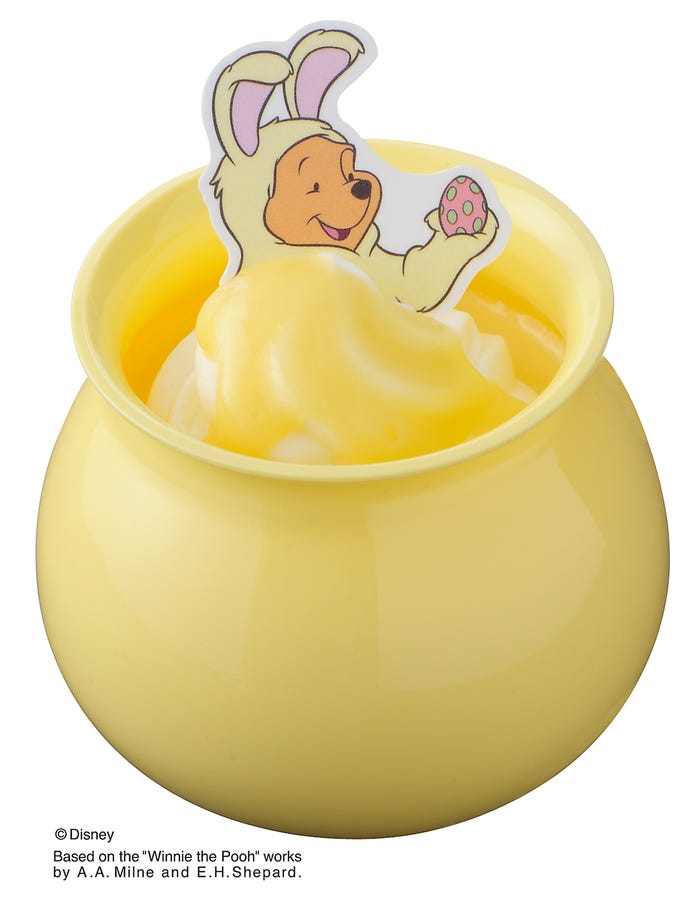 イースタープリン(くまのプーさん)(C)Disney. Based on the “Winnie the Pooh” works by A.A. Milne and E.H. Shepard.