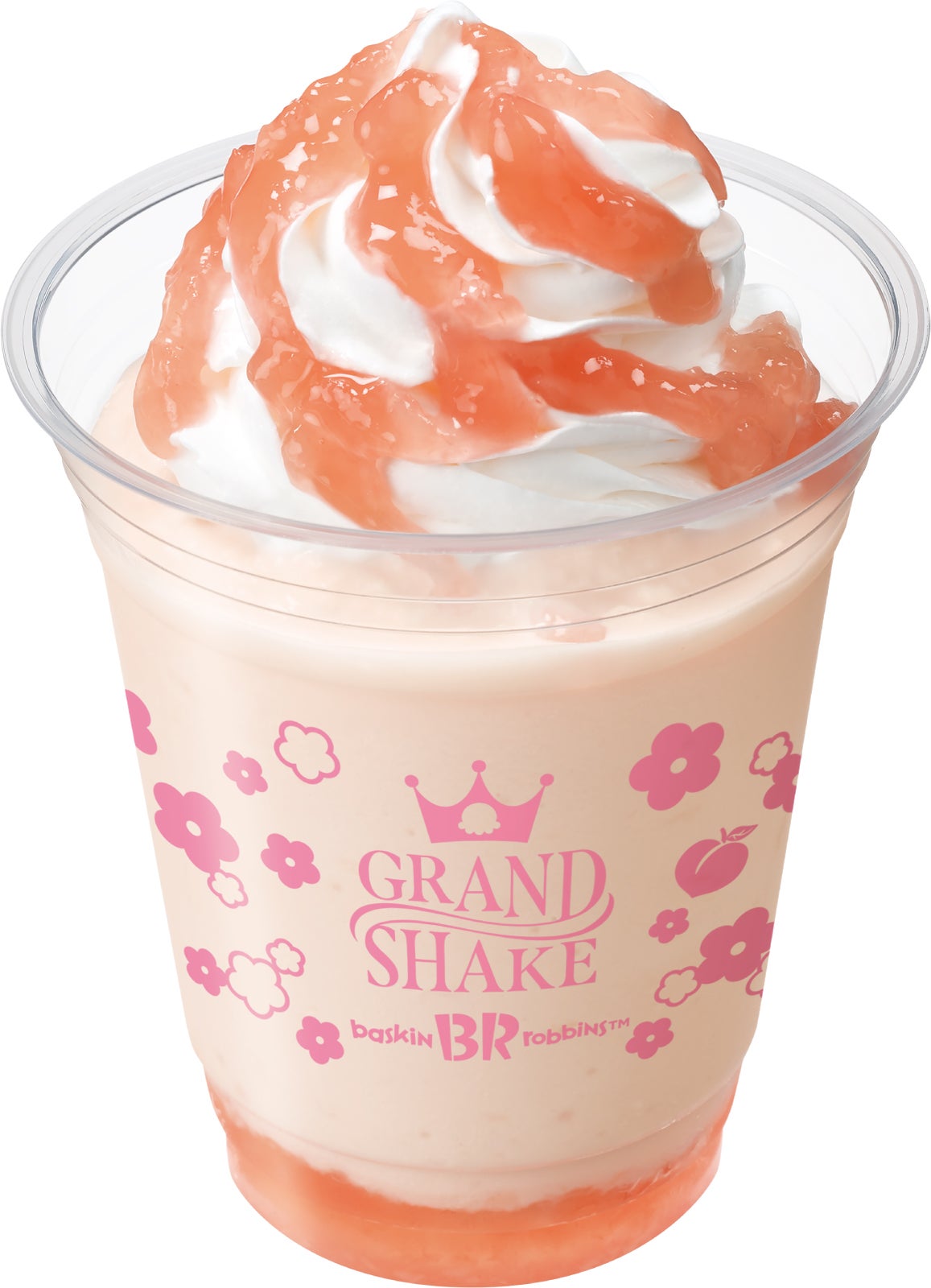 グランドシェイク 白桃みるくシェイク／提供画像