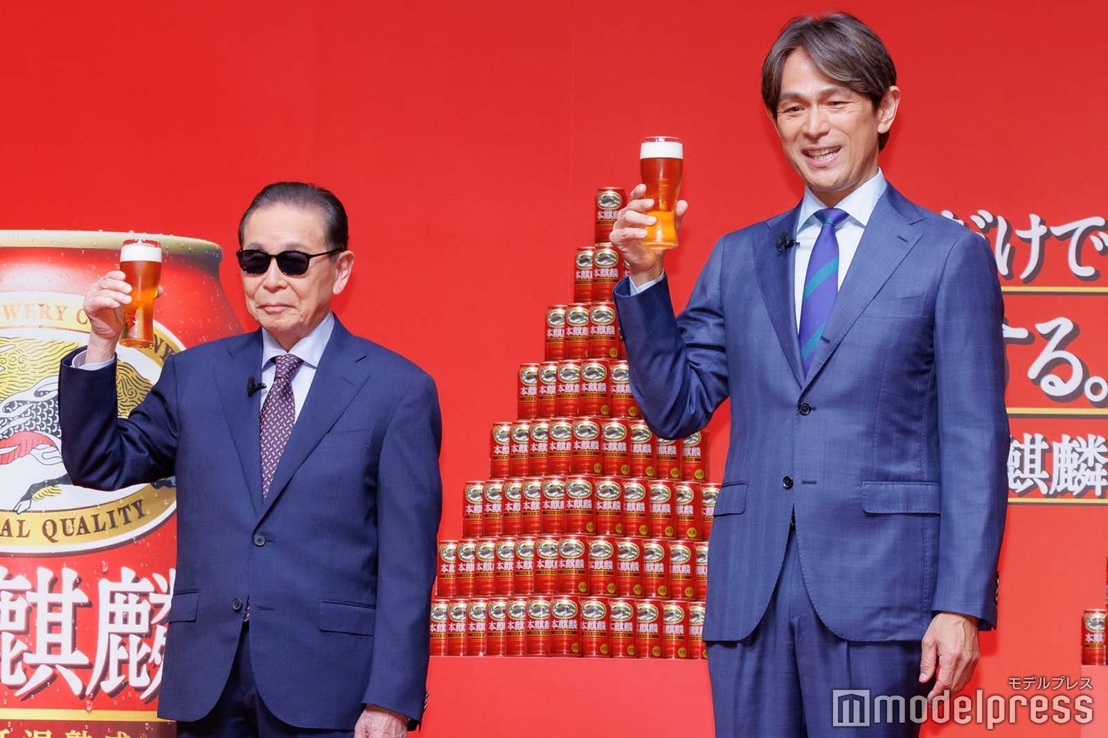 タモリ、江口洋介（C）モデルプレス