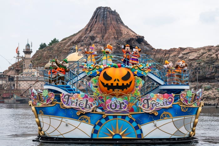 ディズニー・ハロウィーン・グリーティング(C)Disney