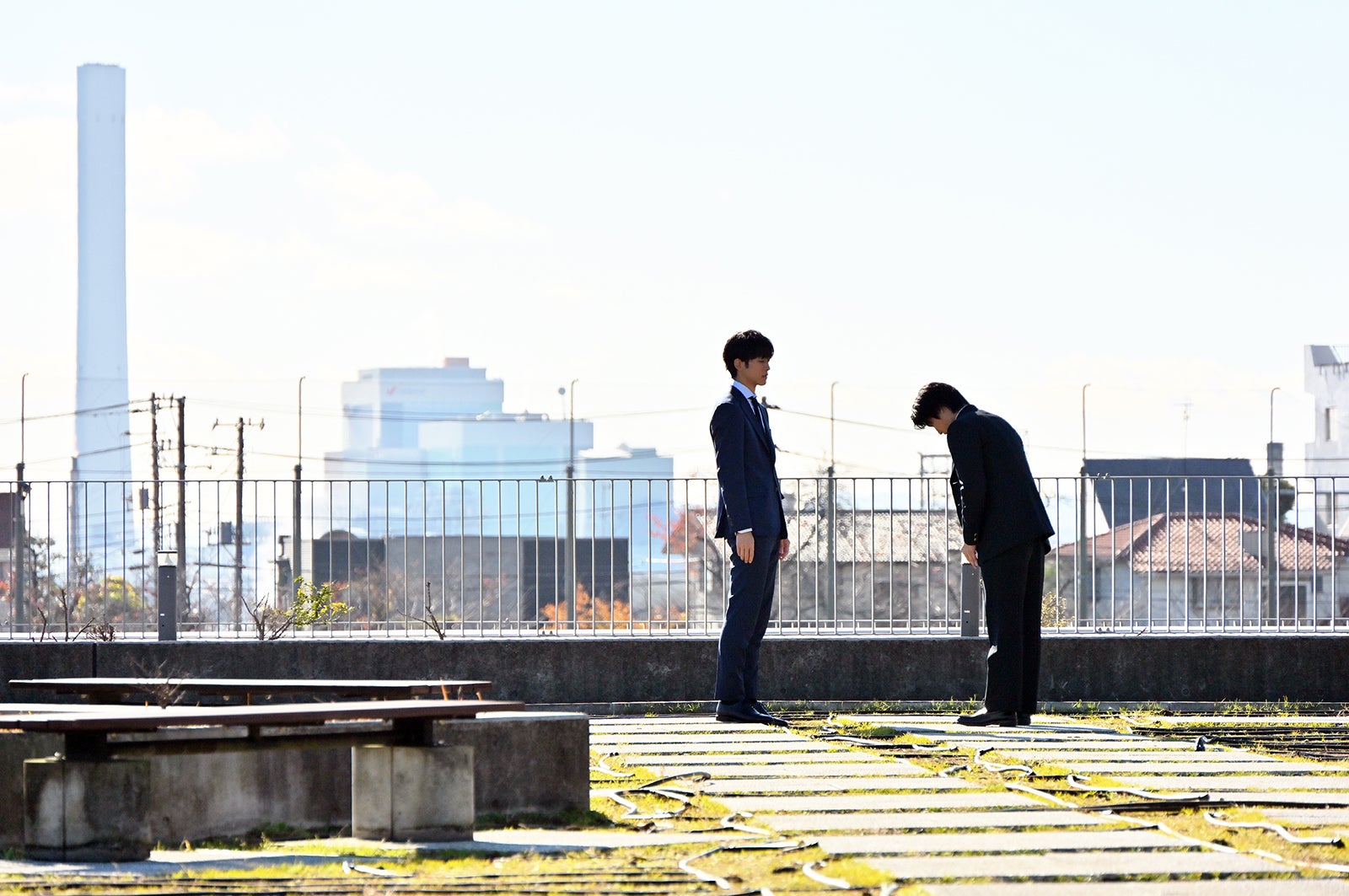 松坂桃李、奥平大兼「御上先生」第5話（C）TBS