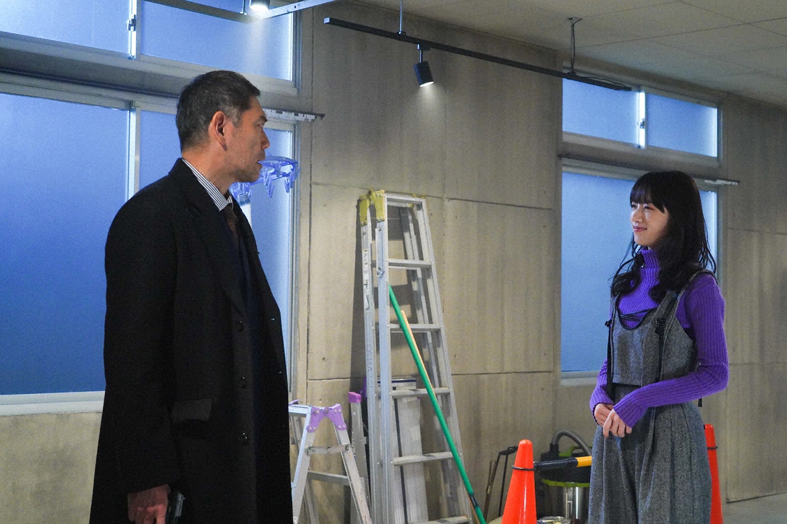 杉本哲太、清原果耶 「invert 城塚翡翠 倒叙集」最終話より（C）日本テレビ