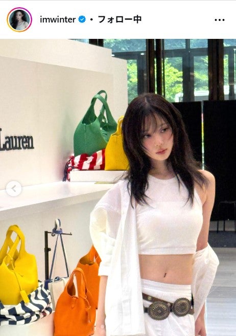 ウィンターInstagramより