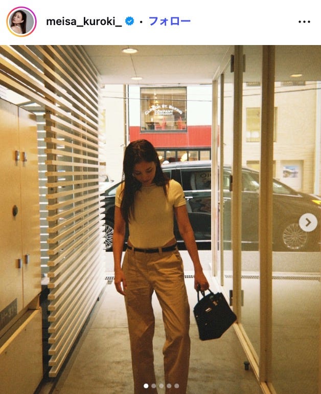 黒木メイサ Instagramより