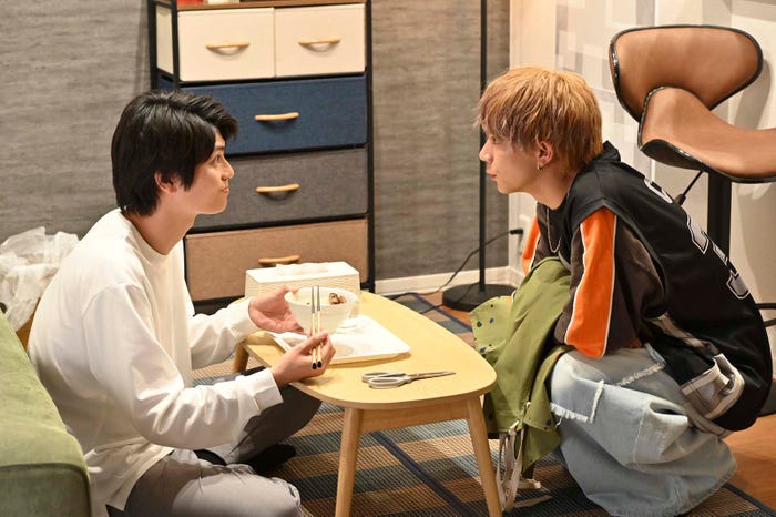 多和田任益、田中洸希「シュガードッグライフ」第1話より(C)依子・一迅社/ABC