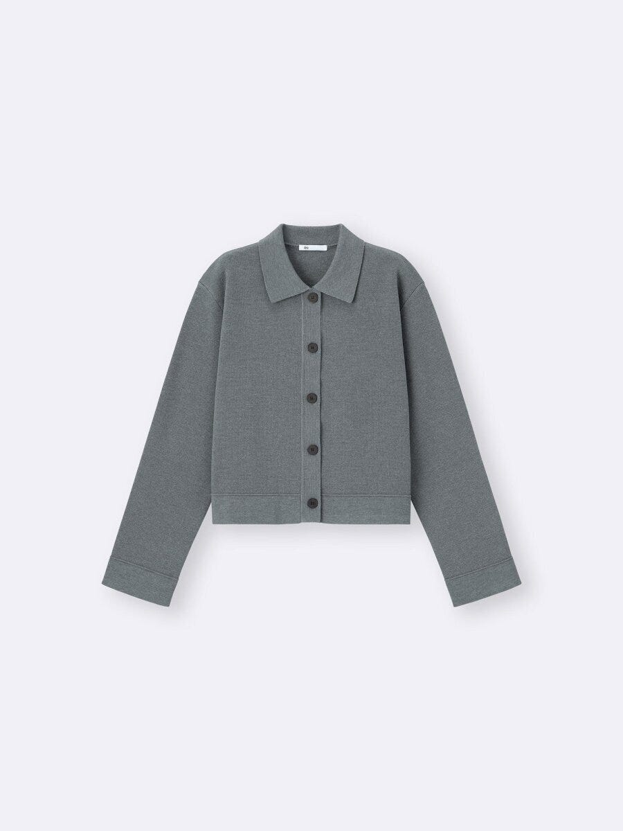 2026gu春値下げ大人女性おすすめミラノリブポロカーディガン