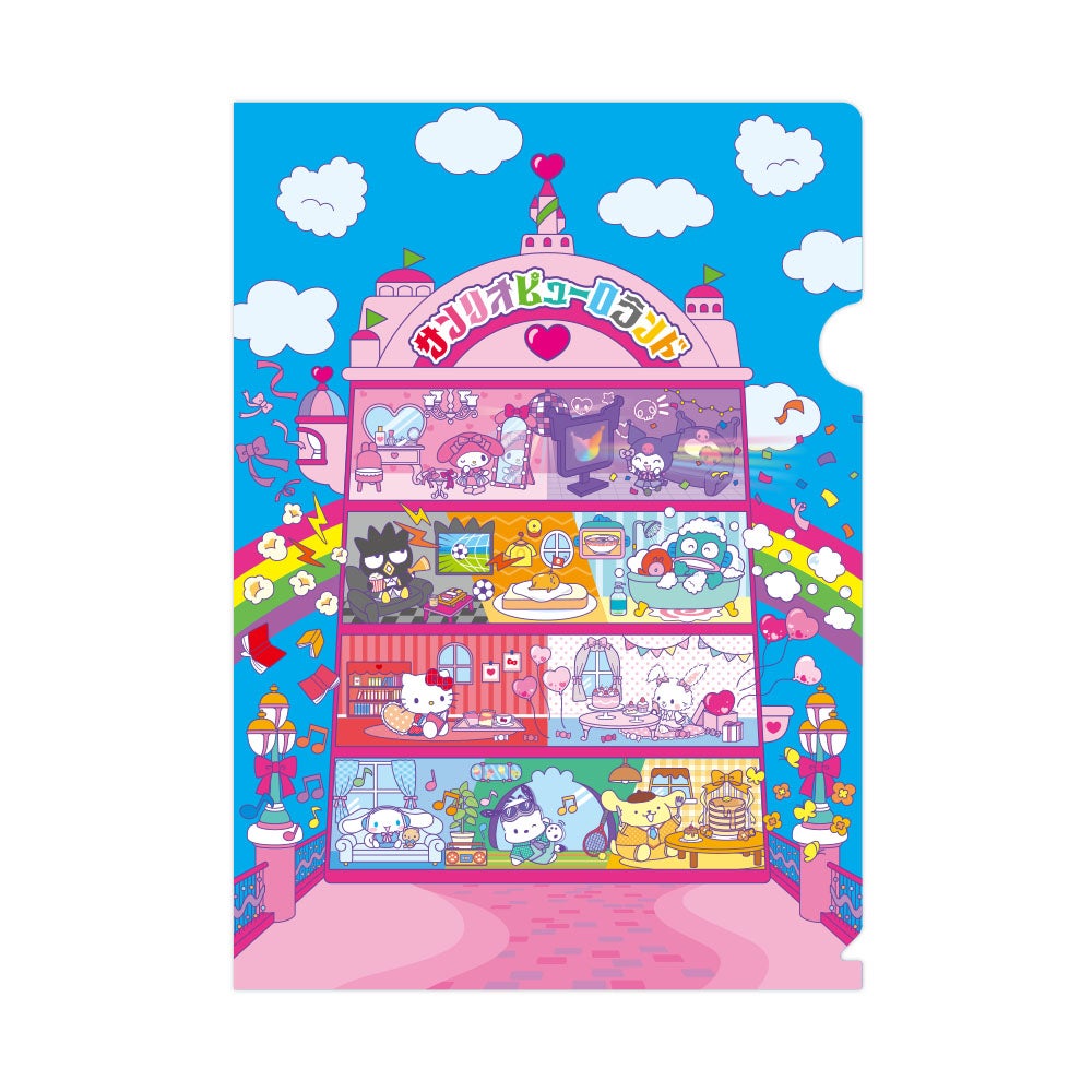 クリアファイル 550円（C）2025 SANRIO CO., LTD. TOKYO, JAPAN 　著作 株式会社サンリオ