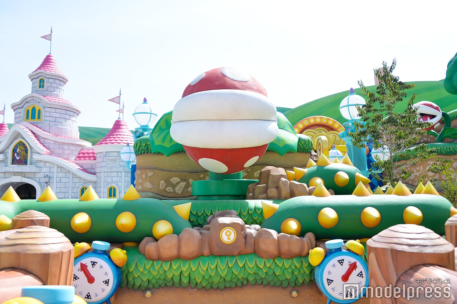 とめろ！パックンフラワー・アラームパニック／スーパー・ニンテンドー・ワールド（C）モデルプレス