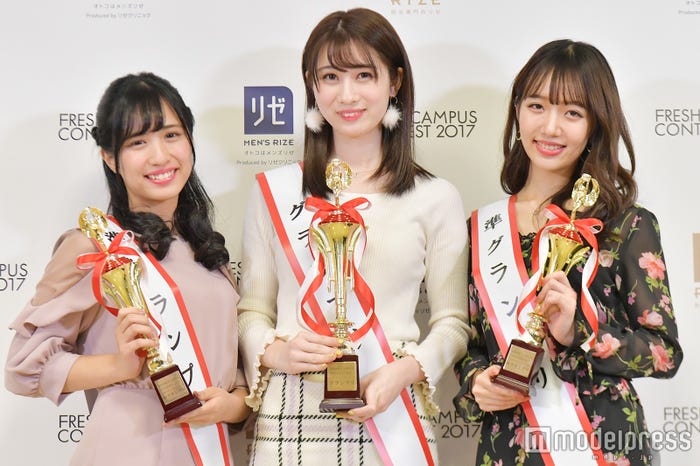 左から:五十嵐あいさん、大脇有紗さん、刈川くるみさん(C)モデルプレス