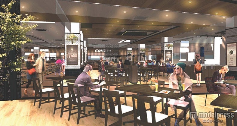 「EVVIVA！（エヴィーバ！）」客席（ディナータイム）／画像提供：三井不動産