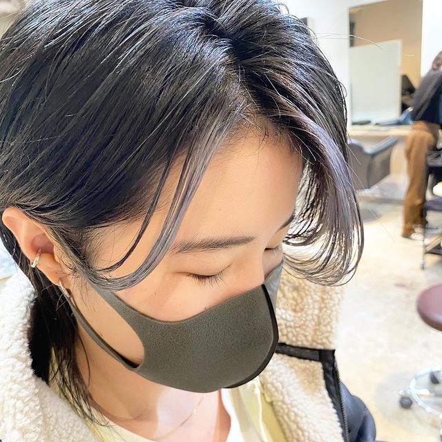 インナーカラー ショートヘア特集 グッと垢抜けて大人かわいいが叶うヘアカタログ モデルプレス