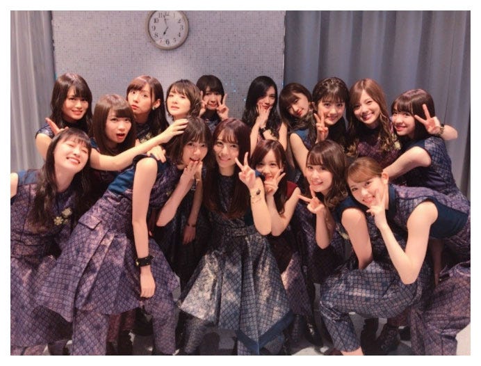 「ベストヒット歌謡祭」オフショット/衛藤美彩オフィシャルブログより