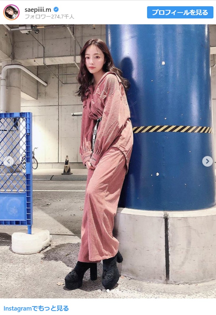 村瀬紗英Instagramより