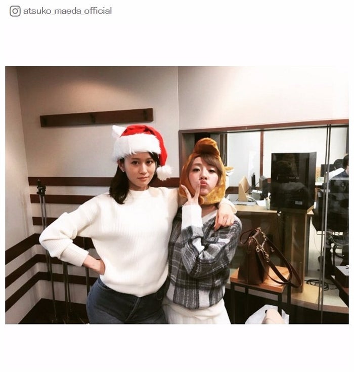 前田敦子 高橋みなみ Xmasコスの あつみな 2ショットに歓喜の声 最高のプレゼント モデルプレス 前田敦子 高橋みなみ Xmasコスの あつみな 2ショットに歓喜の声 最高のプレゼント モデルプレス