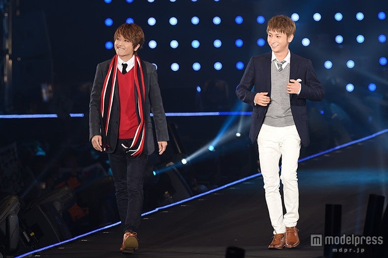 AAA西島隆弘＆與真司郎が2ショットランウェイ「胸がドックンドックンした」＜TGC2015A／W＞
