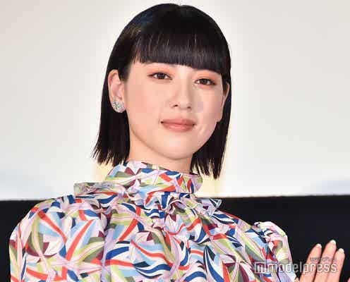 三吉彩花、無事公開に喜び 主演・伊藤健太郎の姿なく舞台挨拶<十二単衣を着た悪魔>