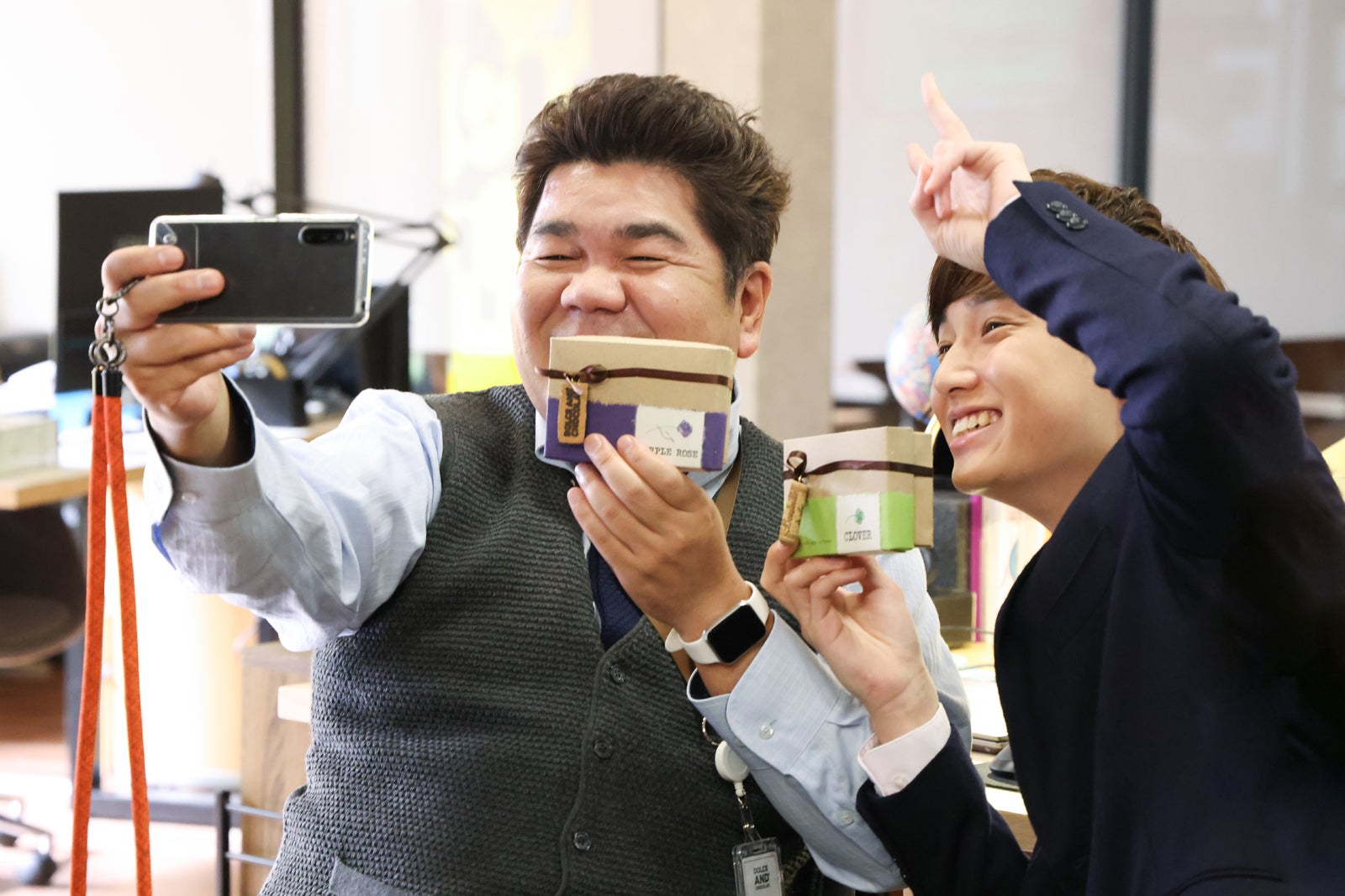 ゴリけん、絃瀬聡一
「Eye Love You」第4話より（C）TBS