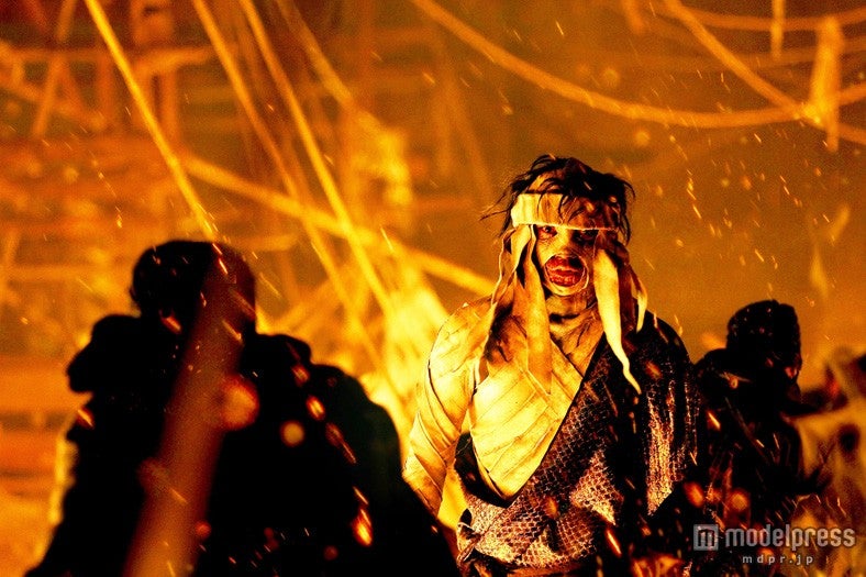 志々雄真役の藤原竜也（C）和月伸宏／集英社 （C）2014「るろうに剣心 京都大火／伝説の最期」製作委員会