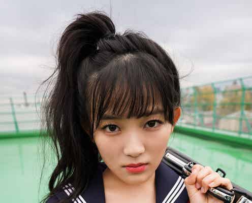 天木じゅん、さらしで美谷間くっきり ファンの妄想叶える