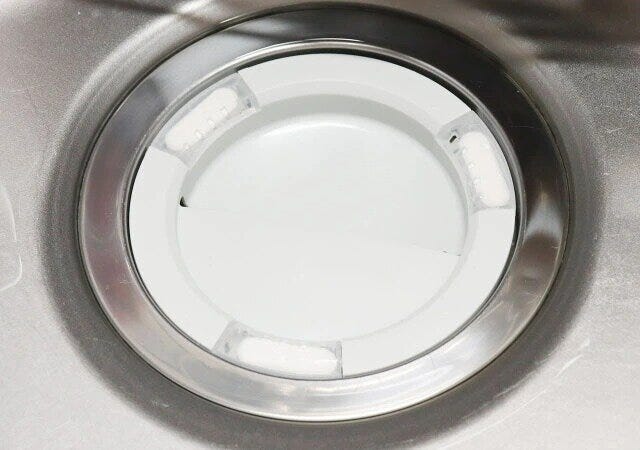 ダイソー　キッチン排水口用ヌメリ取り（カバー、145mm）