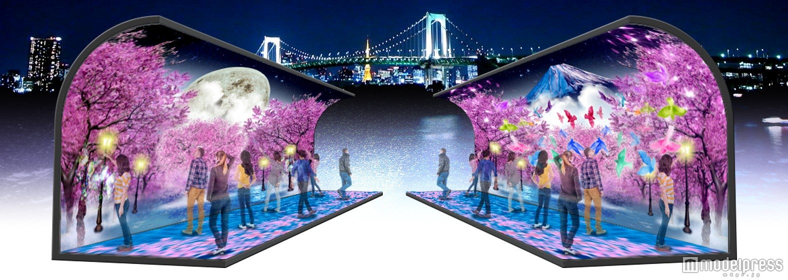 「イリュージョンドーム」全体イメージ／画像提供：東急不動産SCマネジメント