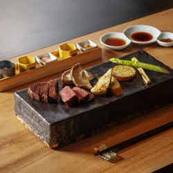 メインは「宮崎牛」と「江田牛」をご用意(提供画像)
