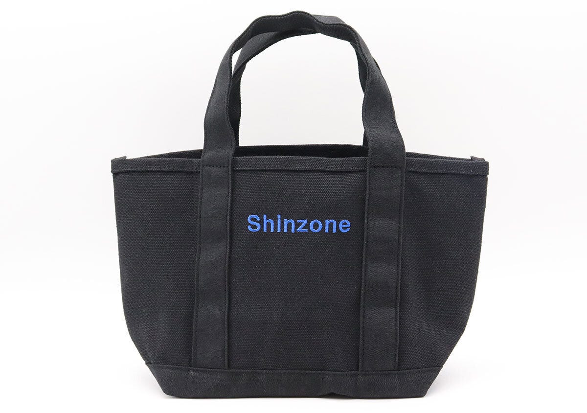 シンゾーンミッキーマウス両A面トートバッグ刺繍ロゴ