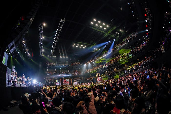 ラストアイドル/1周年記念コンサートの様子(C)Yoshifumi Shimizu