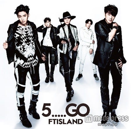 FTISLAND 5th New Album 「5.....GO」通常盤ジャケット(5月13日発売)