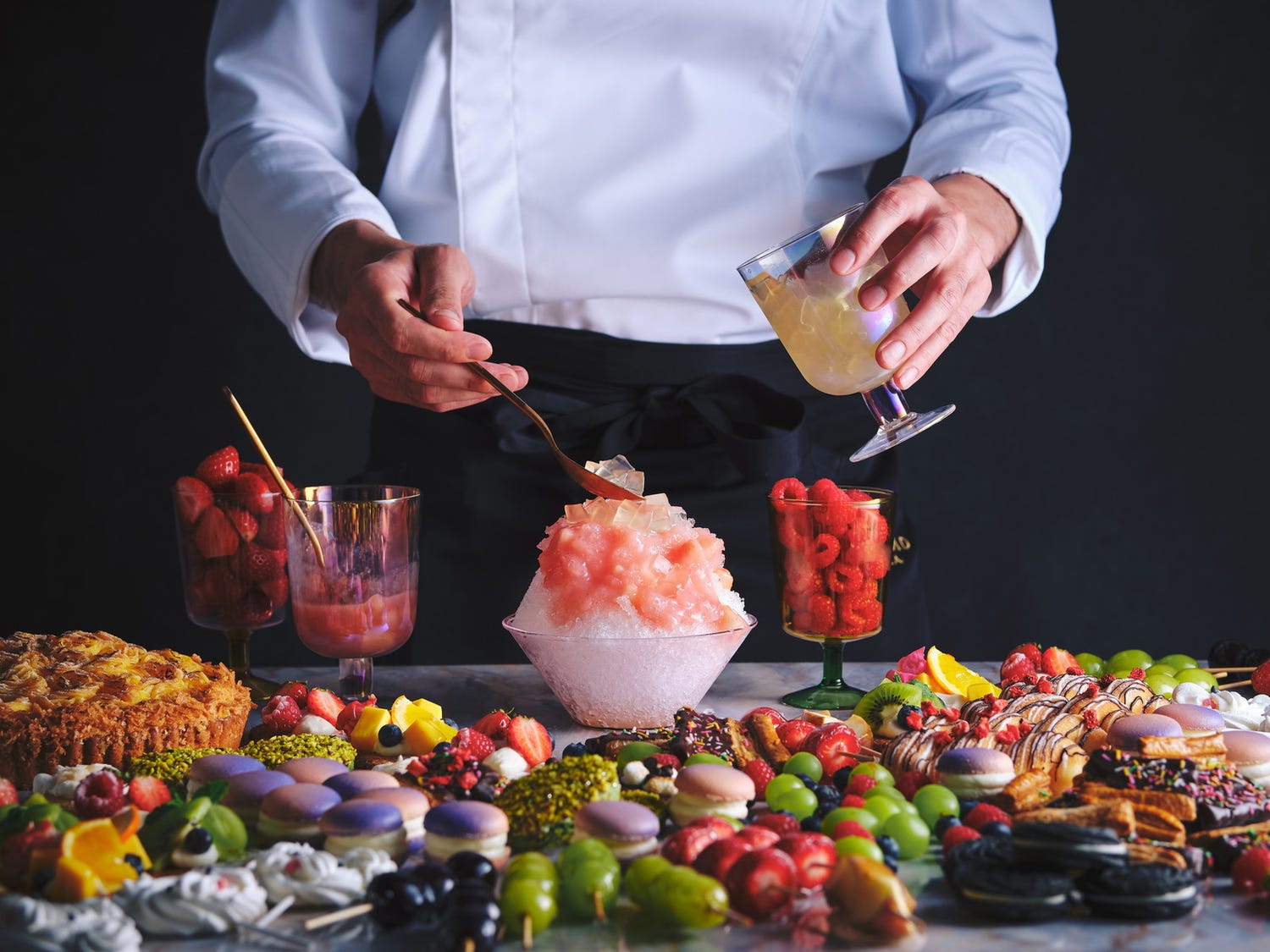 韓国スイーツ&かき氷アレンジを楽しむスイーツビュッフェ、コンラッド大阪で開催