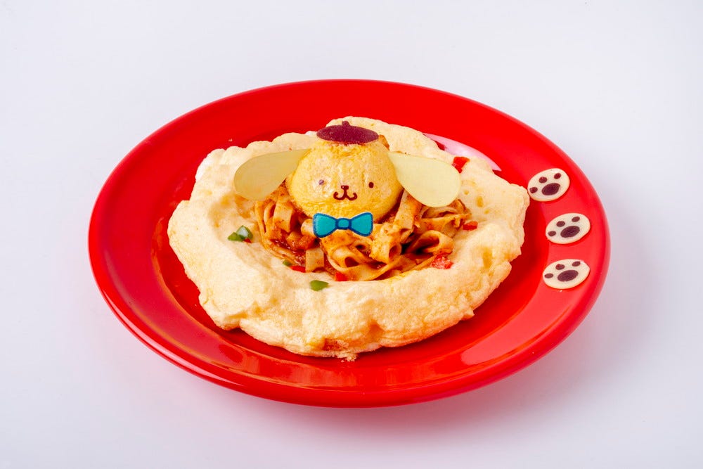 サンリオDOGキャラのコラボカフェが新宿に、シナモロールやポムポムプリンらがメニュー化