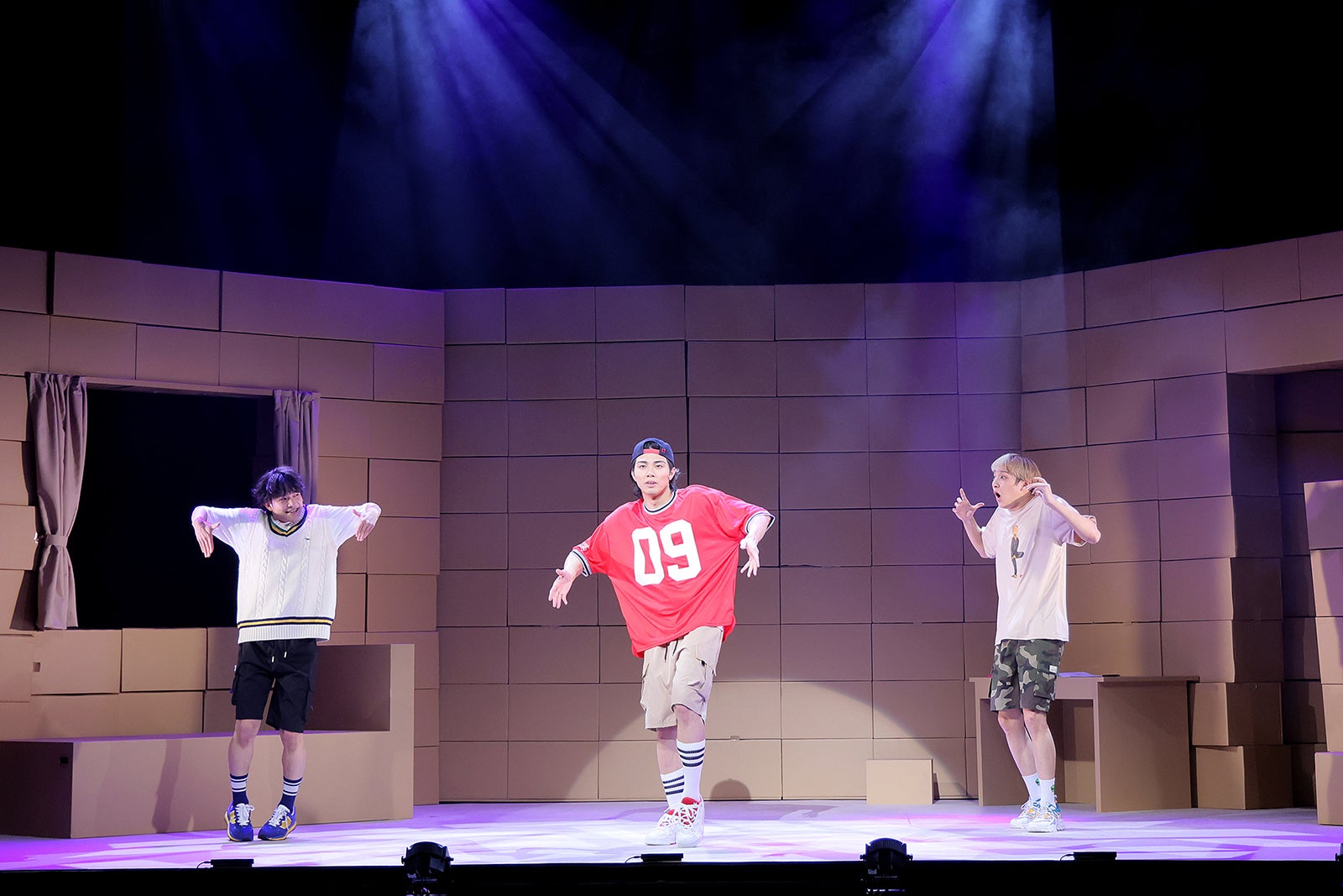 岩谷翔吾・武知海青・鈴木昂秀『PICK☆3』公開ゲネプロより（C）『PICK☆3』製作委員会