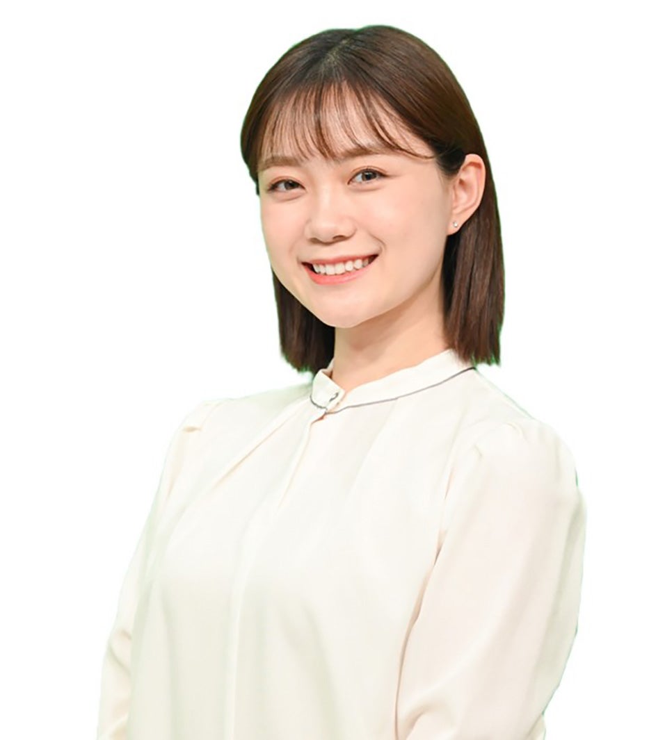 小高茉緒日本テレビアナウンサー （C）日本テレビ