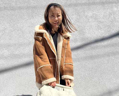 新山千春、ほっそり美脚際立つミニ丈ワンピ姿に絶賛の声 “毎日パンツスタイル”から印象ガラリ
