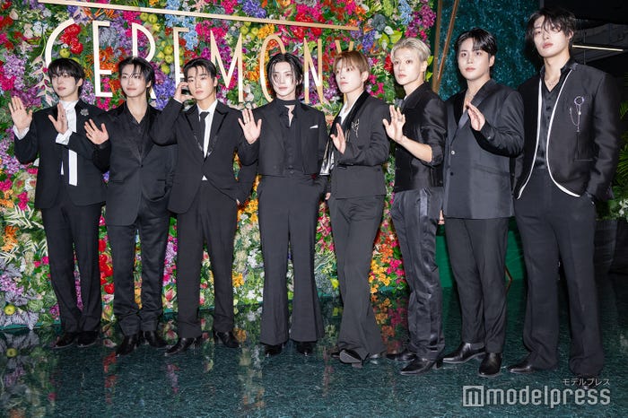 ユンホ、ソンファ、サン、ヨサン、ホンジュン、ウヨン、ジョンホ、ミンギ/ATEEZ(C)モデルプレス