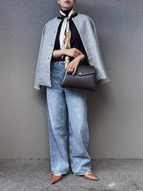 タートルネック コーデ タートルネックコーデ2