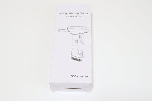 スタンダードプロダクツの4WAY窓ワイパーのパッケージ