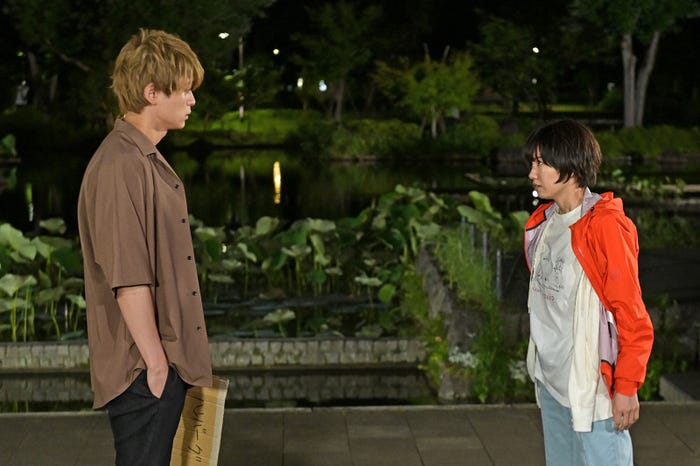 眞栄田郷敦、二階堂ふみ「プロミス・シンデレラ」第1話より(C)TBS