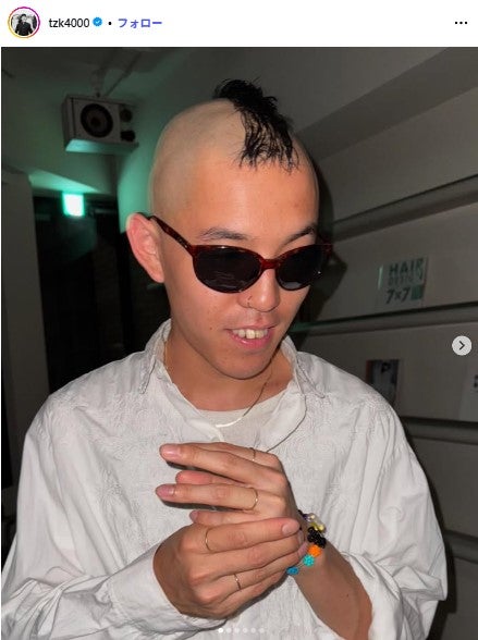 都築拓紀Instagramより