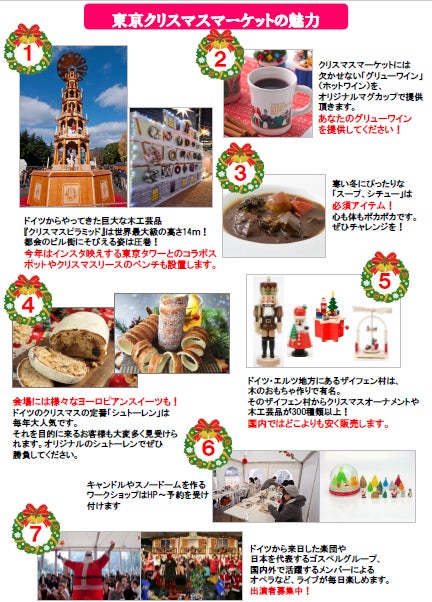 東京クリスマスマーケット／画像提供：東京クリスマスマーケット実行委員