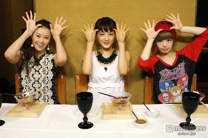 左から:観月ありさ、綾瀬はるか、きゃりーぱみゅぱみゅ/画像提供:関西テレビ