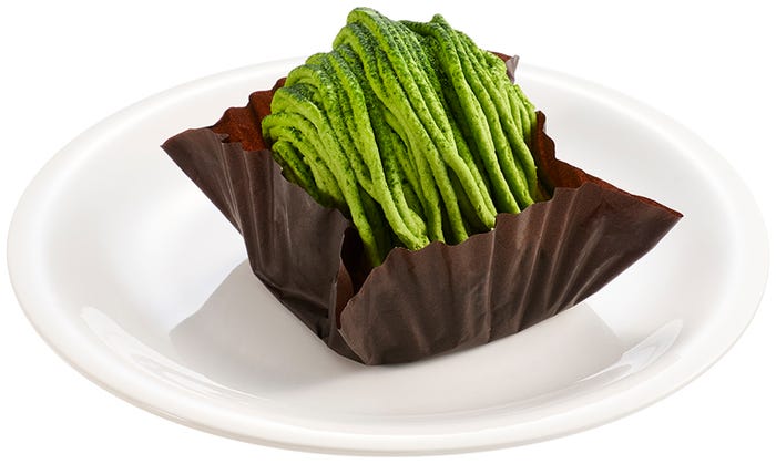 老舗茶舗のお抹茶モンブラン(税込340円~)/提供画像
