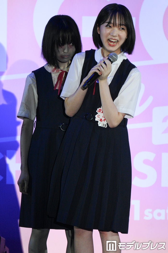 「TGC teen」客席上に幽霊？ギリギリまで迫る恐怖演出に観客悲鳴【あのコはだぁれ？】