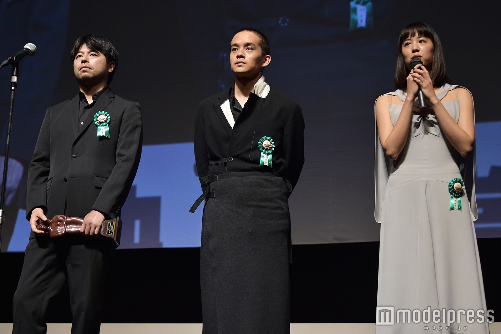 石井裕也監督、池松壮亮、石橋静河（C）モデルプレス