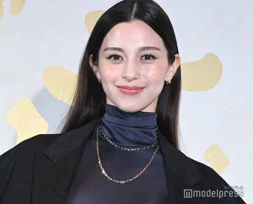中条あやみ、“総額800万円超え”ジュエリー身につけ圧巻オーラ放つ【「カルティエ銀座4丁目ブティック」オープニングイベント】