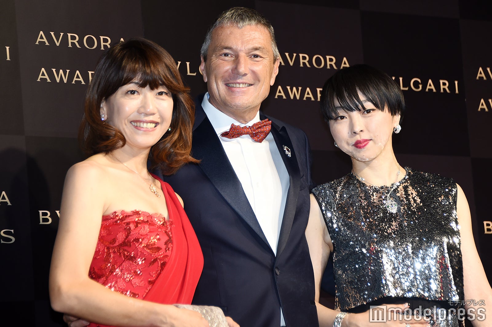 高橋尚子、ジャン・クリストフ・ババン、MIKIKO（C）モデルプレス