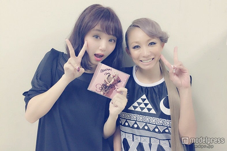 江野沢愛美、倖田來未と8年越しの対面で涙「辛い時辞めなくて本当に良かった」